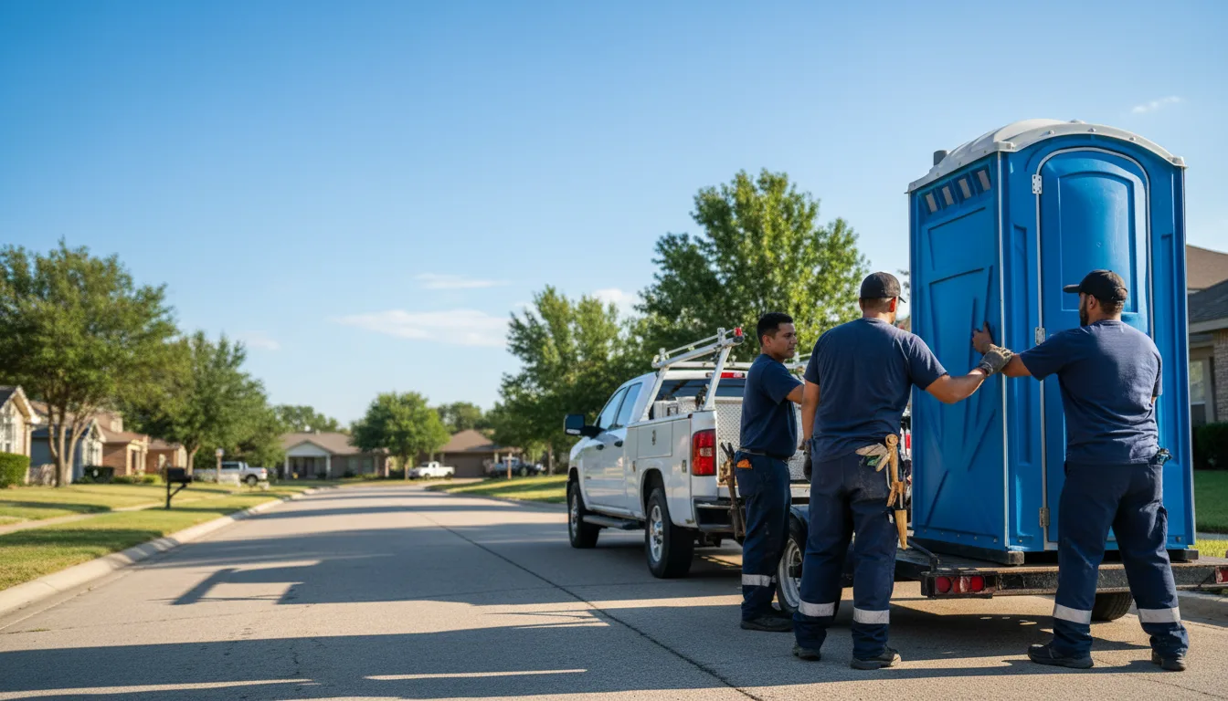 Portable Toilet Rental in Lexington, OK near me